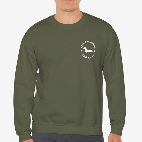 Dachshund Dad Sweatshirt - Best Dachshund Dad Sweatshirt for Men